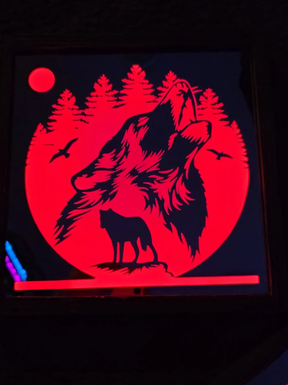 N/A etched lighted